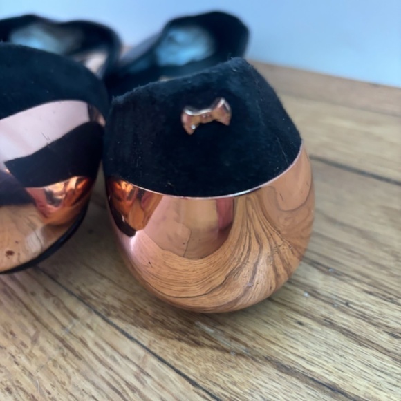 NWOB Ted Baker London Textured Pointed Flat - Picture 11 of 16